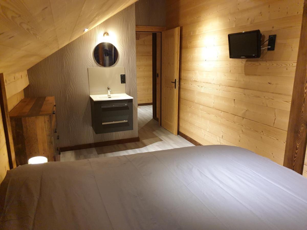 Chalet Les Cerfs Châtel Exteriör bild