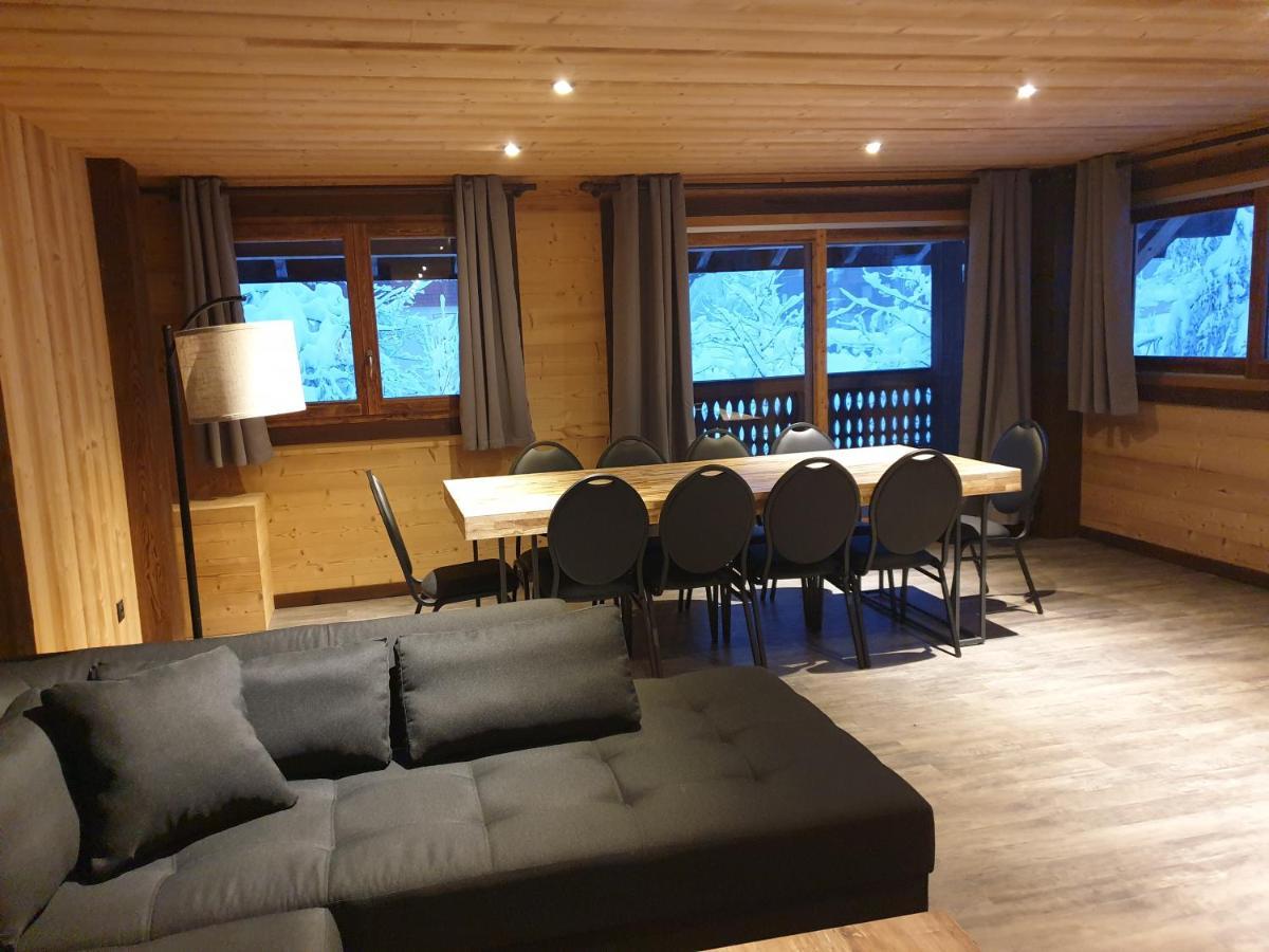 Chalet Les Cerfs Châtel Exteriör bild
