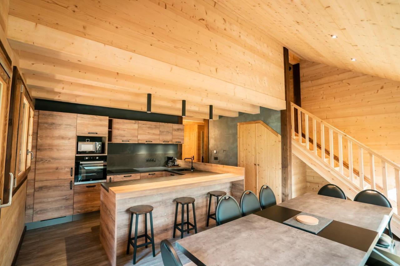 Chalet Les Cerfs Châtel Exteriör bild