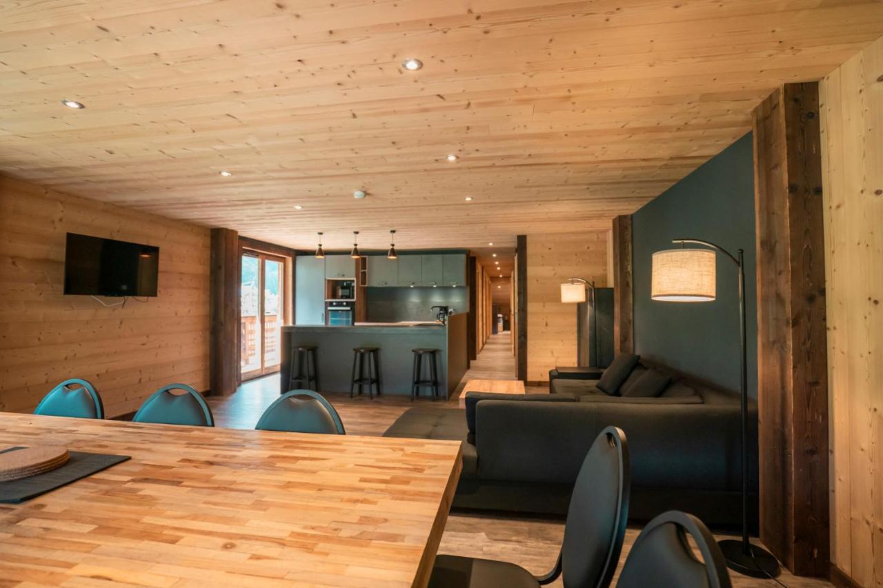 Chalet Les Cerfs Châtel Exteriör bild
