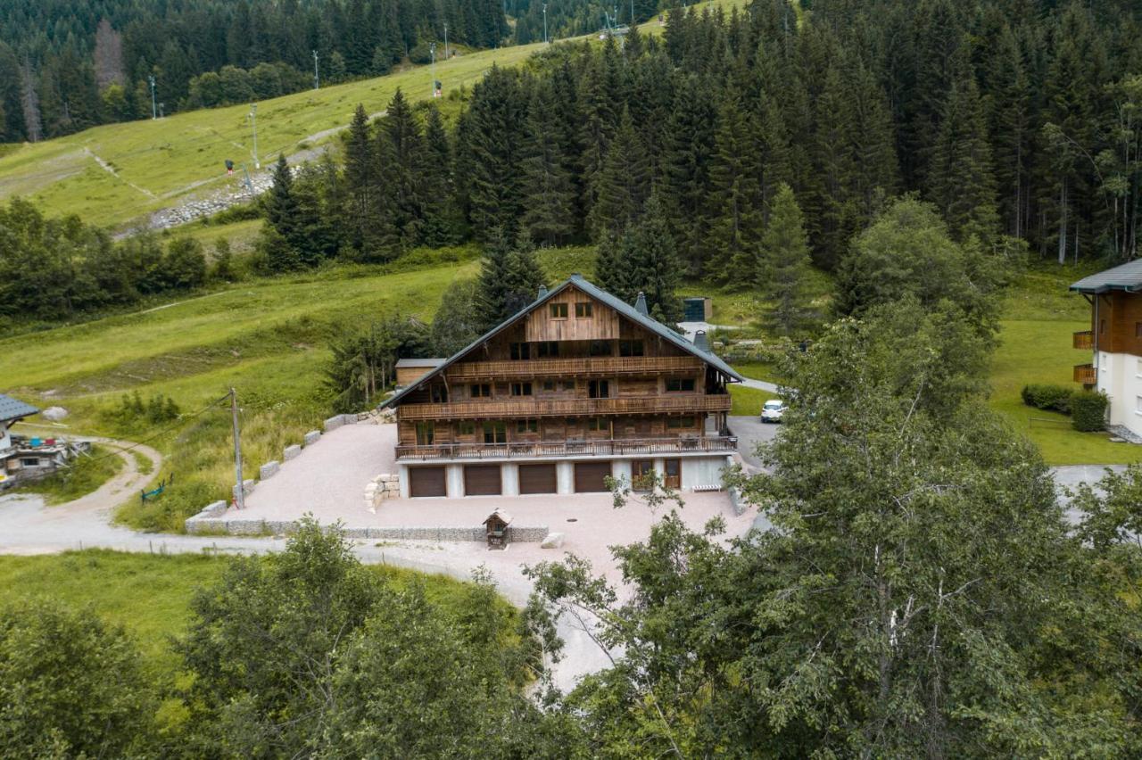 Chalet Les Cerfs Châtel Exteriör bild