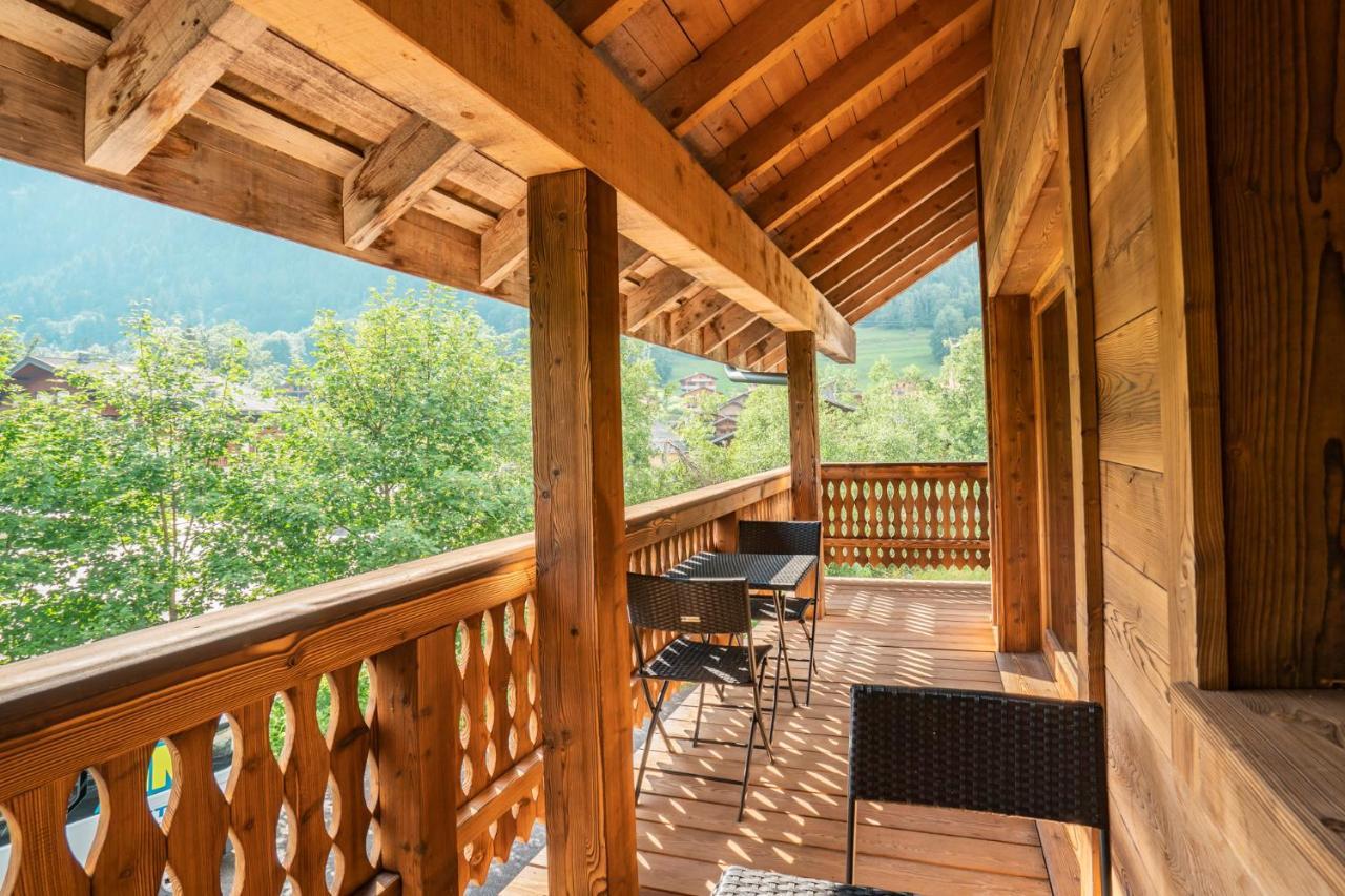 Chalet Les Cerfs Châtel Exteriör bild