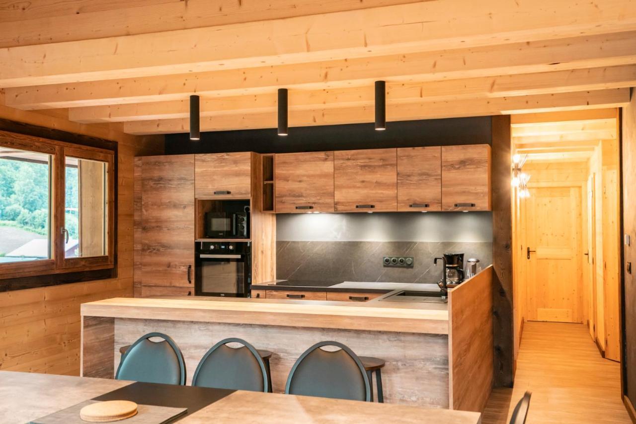 Chalet Les Cerfs Châtel Exteriör bild