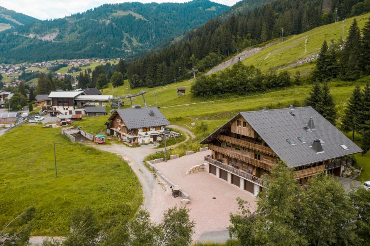 Chalet Les Cerfs Châtel Exteriör bild