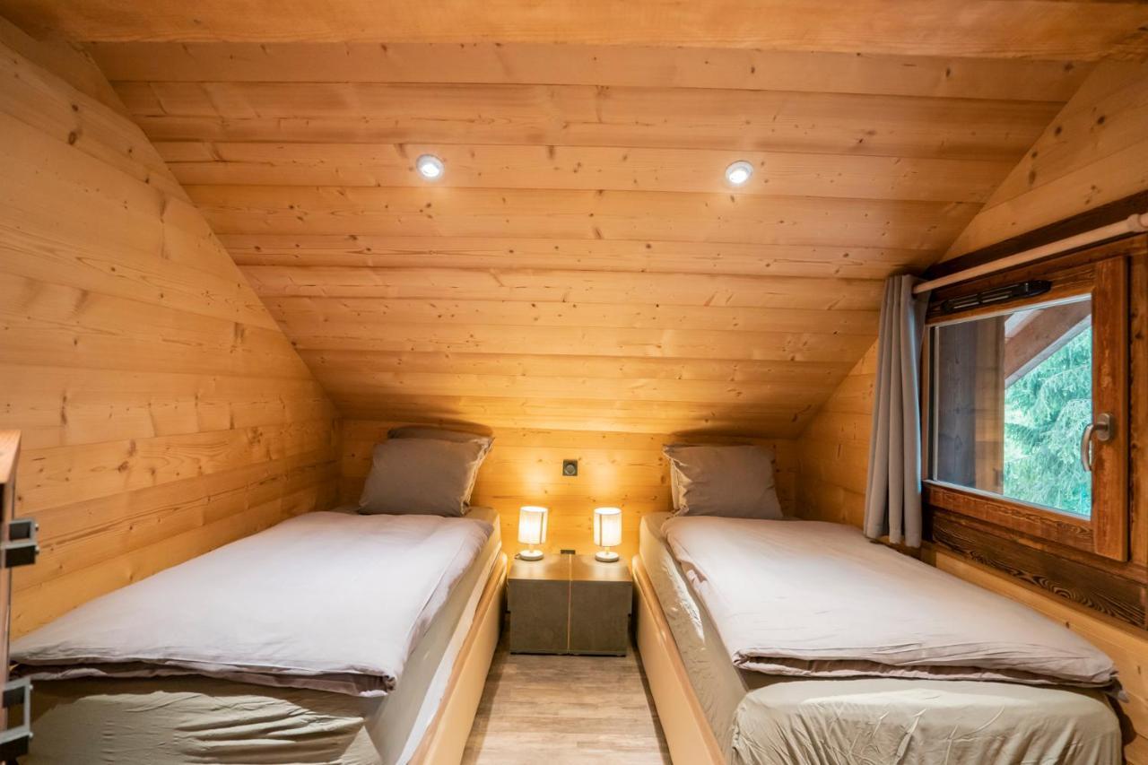 Chalet Les Cerfs Châtel Exteriör bild