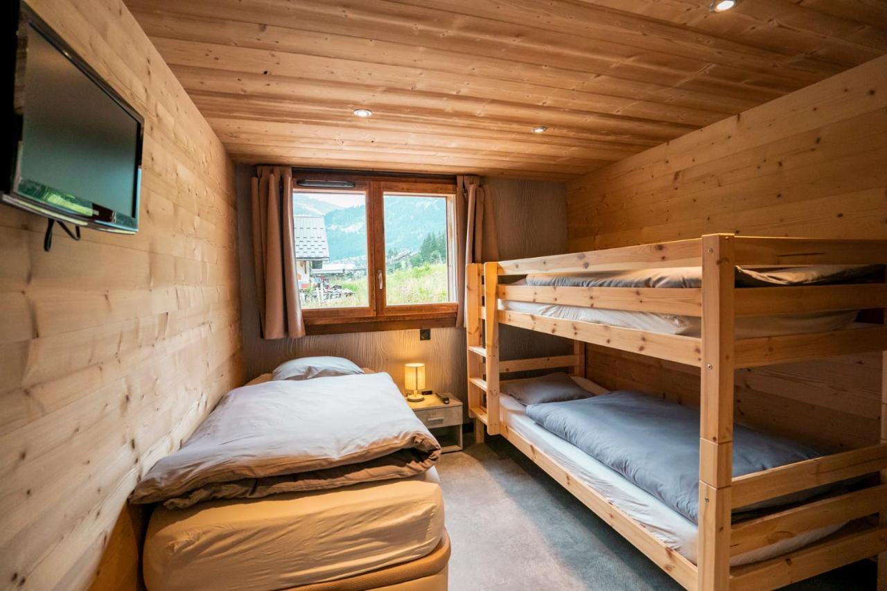 Chalet Les Cerfs Châtel Exteriör bild